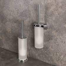Portascopino In Vetro Accessori Da Bagno Piastrelle Per Bagno Vintage Bagni Eleganti