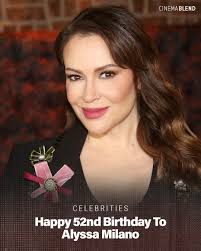 Happy Birthday to Alyssa Milano! 📸: Getty