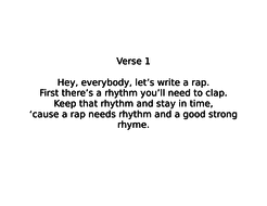 Rap artists play with their words to produce sounds that carry the intended message (alan56). How To Write A Rap Poem