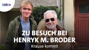 Broder im stern zur frage, ob die anfeindungen ihm gegenüber nach dem massenmord bla bla bla, henryk m. Zu Besuch Bei Henryk M Broder Swr Krause Kommt Youtube