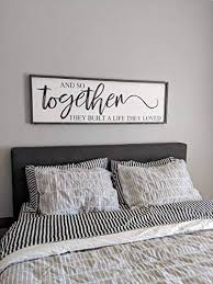 We did not find results for: Celycasy And So Together They Built A Life They Loved Large Sign Bedroom Sign Gift For Her Wedding Gift Farmhouse Home Decor Pricepulse