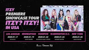 Le groupe est composé de cinq . Itzy Premiere Showcase Tour Itzy Itzy In Usa Hypnoticasia