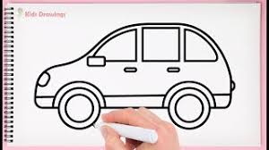 Nonetheless this drawing is going to be super fun because this police car is going to be easy enough for any artist at any level to draw. How To Draw A Small Car Easy Learn Drawing Step By Step With Draw Easy Youtube