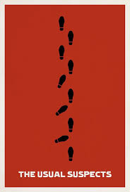 The Usual Suspects Poster By Matt Owen Film Poster Design Minimalist Poster Usual Suspects