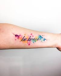 Typical techniques employed in watercolor tattoos include: Watercolor Tattoos Will Turn Your Body Into A Living Canvas Tattoos Rainbow Tattoos Inspirational Tattoos