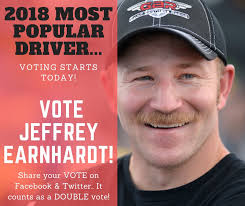 Which nascar drivers are democrats? Jeffrey Earnhardt On Twitter Nmpa Most Popular Driver Voting Starts Today Use The Link Below To Cast Your Vote Don T Forget To Share On Twitter Facebook Afterwards It S Counts As A