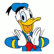 Donald Duck Gif Donald Duck Clapping Discover Share Gifs Disney Gif Duck Cartoon Funny Gif