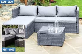 We stock outside tables and chairs as well as modern and traditional outdoor wooden, woven, stainless steel, rattan and we're very proud of our wide range of garden furniture that has been chosen from the very best manufacturers. B M S Stunning Garden Sofa Furniture Is 800 Cheaper Than Identical Set From Next