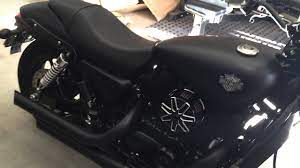 Custom Exhaust Harley Davidson 2015 Street 500 Youtube