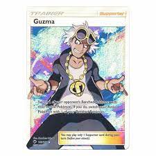 Guzma 143/147 Full Art - Pokemon Sun & Moon Burning Shadows Card