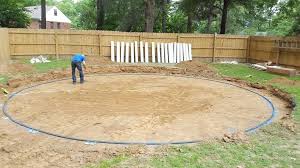 Installing An Above Ground Pool With A Sand Base And Foam Cove Best Above Ground Pool Above Ground Pool In Ground Pools
