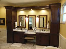 Brown bathroom design ideas in japanese style. 75 Beautiful Yellow Bathroom With Brown Cabinets Pictures Ideas March 2021 Houzz
