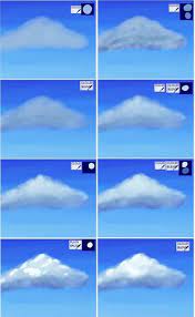 Paint your sky the first thing you want to do is paint your sky. 65 Simple And Beautiful Acrylic Painting Ideas For Beginners Hercottage Cloud Painting Acrylic Painting Tips Paint Clouds