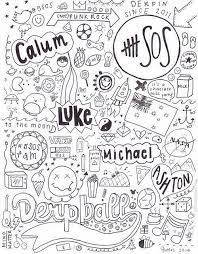 Discover all our printable coloring pages for adults, to print or download for free ! 5sos Quotes Wallpaper Quotesgram