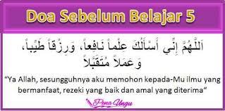 5 Doa Sebelum Belajar Yang Pendek Mudah Dihafal Dan Artinya
