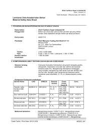 Check spelling or type a new query. Msds Petrol Ron95 Shell