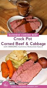 Add the corned beef, chicken stock, and garlic to the pot. Melt In Your Mouth Guinness Corned Beef Cabbage