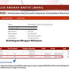 Cara bayar saman trafik online di mybayar. Diary Ukm Cara Bayar Pinjaman Mara Online