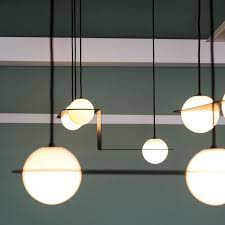 Custom Laurent Project For 1oneproduction Office In Montreal Lambert Fils Contemporary Light Fixtures Ceiling Light Design Interior Lighting
