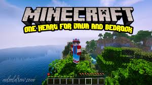 Once you have imported the mod (see above) open minecraft and find the world you want to use the mod on then go down to either behaviour pack tab or resource . How To Download And Install Minecraft One Heart Mod For Java Edition And Bedrock Edition