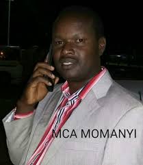 Hon Momanyi Kenyatta for Mca Nyamira Township 2017