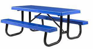 Online shopping for picnic tables from a great selection at patio, lawn & garden store. 6 8 Commercial Picnic Table Fiberglass Welded Frame J2 Series