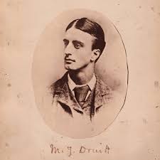 He also worked as an assistant schoolmaster in blackheath, london to supplement his income. Four Stones For Montague Druitt Michael Tanner Michael Tanner Plinth