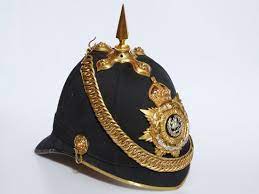 Straight To The Point The History Of The Spiked Helmet Military Helmets Helmet British Uniforms