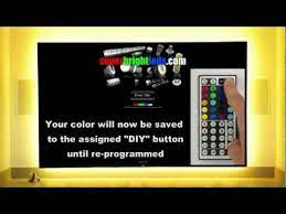 First, make sure that you have the wifi led controller with you. How To Program Your Led Remote Ldir Rgb3 Youtube