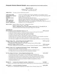 Computer science student internships/volunteering experience example. Science Resume Template Sablon