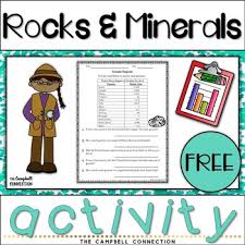 Counting atoms and elements worksheets. Rocks And Minerals Worksheets Teaching Resources Tpt