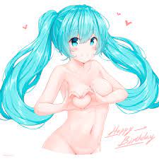 mikoo o39 vocaloid hatsune miku breast grab breast hold naked | #565408 |  yande.re