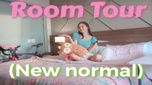 The second level has an oversized bed and a study table. Kim S Room Tour New Normal
