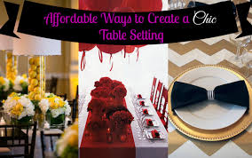 Shop our easy care tablecloths perfect for any occasion. Entertain In Style And On A Budget With These Table Setting Idea Looking Fly On A Dime