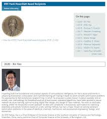 Maybe you would like to learn more about one of these? Cse Chair Professor Wins Ieee Frank Rosenblatt Award