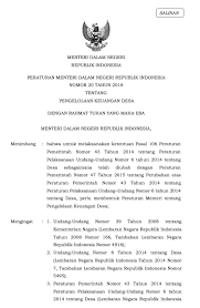 Permendagri no.20 tahun 2018 tentang pengelolaan keuangan desa. Kemendagri Permendagri No 20 Tahun 2018 Pengelolaan Keuangan Desa Stunting