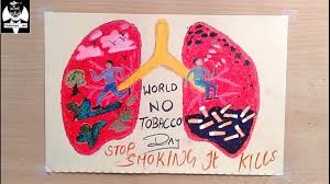 Drugs are made out of chemicals that change the way a person's body or mind works. Say No To Drug No Tobacco No Drug Awareness Poster Step By Step Anti Drug Day Drawing Youtube