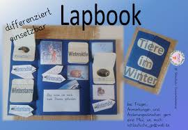 Lapbook Tiere Im Winter Unterrichtsmaterial In Den Fachern Biologie Fachubergreifendes Sachunterricht Grundschulmaterial Unterrichtsmaterial Lapbook Vorlagen