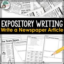 Without reading the article at all, practice writing an article about what you think. What Is A Newspaper Article Example