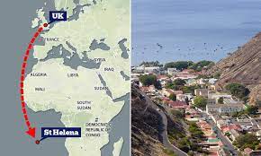 It is called james bay and benefits from a field of. Britain Sends 2 5million Of Aid 5 000 Miles Round The World To St Helena Daily Mail Online