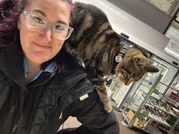 Saw Freddie having a nap tonight