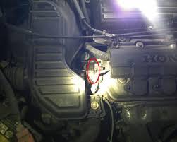At the base of the oil pan is a drain plug, accessible from the underside of your car. Engine Oil Leak From The Top Honda Civic Forum