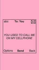 You Used To Call Me On The Cell Phone Hotline Bling Imagem De Fundo Para Iphone Papeis De Parede Para Iphone Planos De Fundo