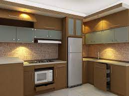 Desain kitchen set minimalis berbentuk double line/parallel memiliki 2 kabinet yang berseberangan. Pin On Kitchen