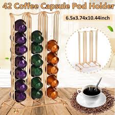 Check out dispenser coffee on ebay. 42pcs Gold Coffee Capsules Pod Holder Dispenser Rack Capsule Tower Stand For Nespresso Home Buy At A Low Prices On Joom E Commerce Platform