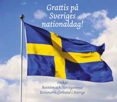 Idag är det sveriges nationaldag och det tycker jag vi ska fira ordentligt. Bosnien Och Hercegovinas Kvinnoriksforbund Grattis Pa Sveriges Nationaldag Onskar Bosnien Och Hercegovinas Kvinnoriksforbund I Sverige Facebook