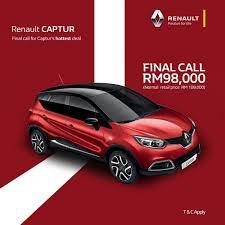 Shop from the world's largest selection and best deals for renault captur renault cars. Renault Captur Special Introductory Price Final Call Loopme Malaysia