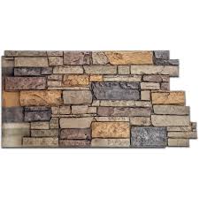 The kit includes three types of stone: Ekena Millwork Pn204 49 Inch W X 25 Inch H X 1 1 4 Inch D St