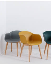 Dining Chair Sleek Minimalist Modern Plastic Chair Tea Shop Dessert Shop Cafe Chair Restaur Contemporary Dining Chairs Scandinavian Chairs Modern Dining Chairs