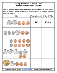 3rd grade math money lessons and worksheets peakd